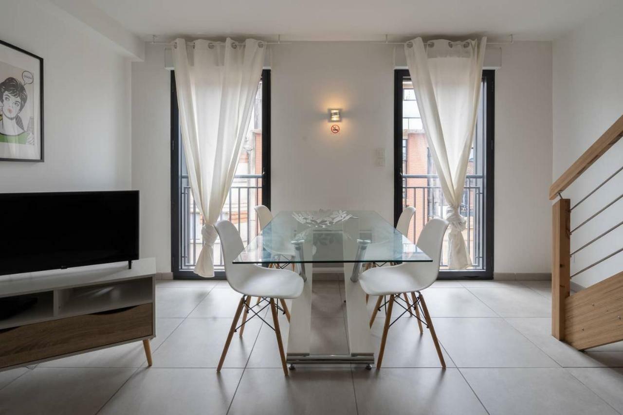 303 - Appartement Duplex Moderne - Jeanne D'Arc, Toulouse Ngoại thất bức ảnh